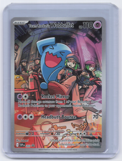 Pokemon Team Rocket's Wobbuffet 203 SVP Promo Holo English - NM - Image 1