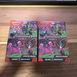 Pokemon TCG Shrouded Fable Booster Bundles (2) Factory Sealed - Image 1