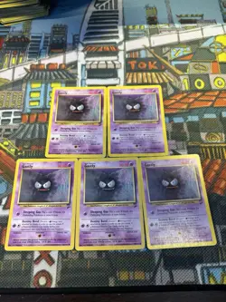 Gastly 75/130 Common Base Set 2 Pokemon (x5) - Vintage - Set Of 5 💎🔥 - Image 2
