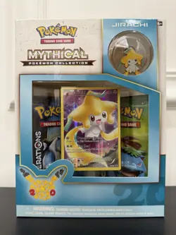 Factory Sealed Pokemon XY Mythical Pokemon Collection Jirachi Box w/ Promo & Pin - Image 1