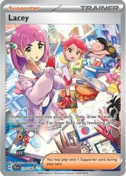 NM-Mint Lacey - 172/142 - Special Illustration Rare Pokemon Stellar Crown - Image 1