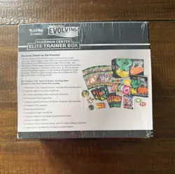 OPENED BOX Sword & Shield Evolving Skies Pokemon Center Elite Trainer Box ETB - Image 5
