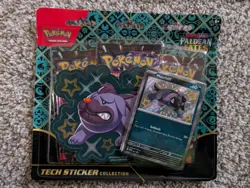 Pokemon TCG Scarlet & Violet Paldean Fates Tech Sticker Collection Set. - Image 4