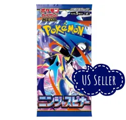 Pokemon MEGA Ninja Spinner Booster Pack M4 Japanese Greninja US SELLER IN HAND - Image 1