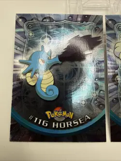 Topps Pokemon #116 Horsea & Seel 2000 TV Animation Edition Series - Image 2