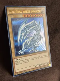 Yu-Gi-Oh! TCG Konami Blue-Eyes White Dragon DUSA-EN043 Duelist Saga Ultra Rare … - Image 2