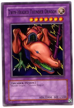 YUGIOH • Drago Tuono Bifronte Twin-headed Dragon • DLG1-EN043 NM - Image 1