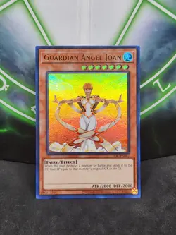 Yugioh Guardian Angel Joan IOC-EN087 Ultra Rare NM 25th Anniversary - Image 1