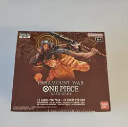 Bandai One Piece Paramount War Booster Box OP-02 English 24 Packs - SEALED - Image 1