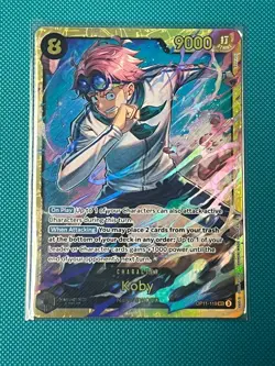 One Piece Koby (119) A Fist of Divine Speed NM - Image 1