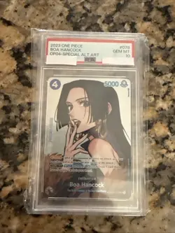 Boa Hancock SP One Piece English, OP01-078 Kingdoms of Intrigue OP04 - PSA 10 - Image 1