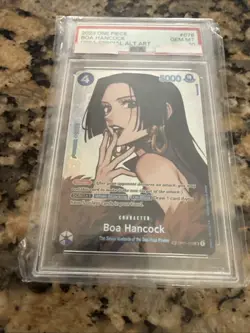 Boa Hancock SP One Piece English, OP01-078 Kingdoms of Intrigue OP04 - PSA 10 - Image 2