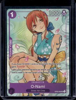 2023 One Piece Awakening of the New Era O-Nami Uncommon #OP05-062 - Image 1