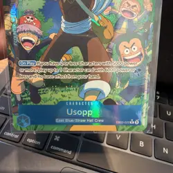USOPP (ALTERNATE ART) EB02-022 Extra Booster 2 Foil One Piece TCG NM - Image 4