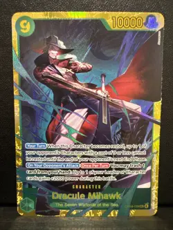 Dracule Mihawk OP14-119 SEC The Azure Sea’s Seven One Piece NM - Image 1