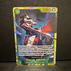 Dracule Mihawk OP14-119 SEC The Azure Sea’s Seven One Piece NM - Image 3