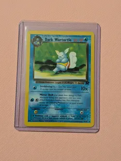 Dark Wartortle 46/82 Team Rocket Regular Unlimited NM Pokemon TCG Uncommon Card - Image 1