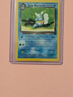 Dark Wartortle 46/82 Team Rocket Regular Unlimited NM Pokemon TCG Uncommon Card - Image 3