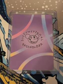 Dysfunctional Passholders Pokenots 151 Slowdude 0080 Slowbro Pokemon Card NM - Image 4