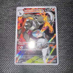 Pokemon TCG Team Rockets Houndoom Full Art Rare Card Destined Rivals 191/182 - Image 1