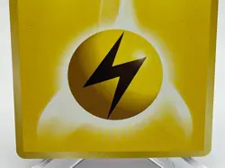 1996 Nintendo Japanese Pokemon Lightning Energy Base Set Card 1st Edition *NM* - Image 2