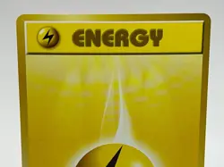 1996 Nintendo Japanese Pokemon Lightning Energy Base Set Card 1st Edition *NM* - Image 3