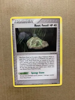 Root Fossil HP40 86/108 EX Power Keepers - Common Pokemon Card - NM/Mint - Image 1