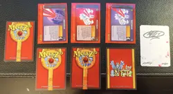 MetaZoo NF Mothman Lot x8 Cards - 1st Ed. Holos + Topps + Pin Club - Image 2