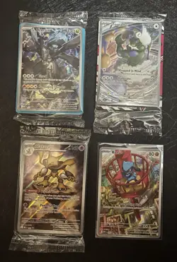 Pokemon 4 Promotional Cards Mint Condition Alakazam, Tornadus, Riolu, & Zekrom! - Image 2