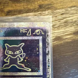 2 Pokemon Ancient Mew Promo Holo Card Nintendo 1999 Vintage Psychic Basic MP - Image 4
