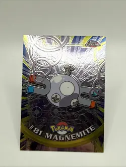 2000 Topps Chrome Pokemon Card - MAGNEMITE #81 - Image 1