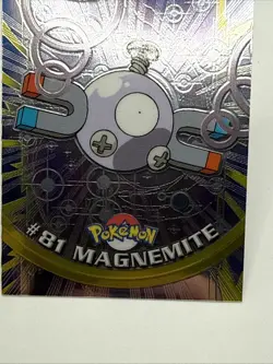 2000 Topps Chrome Pokemon Card - MAGNEMITE #81 - Image 3