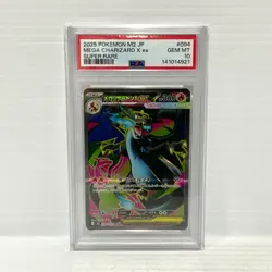 PSA 10 Mega Charizard X Ex 094/080 - Japanese Inferno X - Graded Pokemon Card - Image 1
