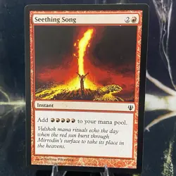 Magic the Gathering - Seething Song - Archenemy - LP - MTG Card - Image 1