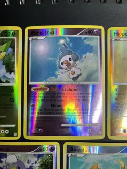 Pokemon TCG Diamond Pearl 7 Card Lot Holo Dustox Buizel Mime Jr Drapion Vintage - Image 3