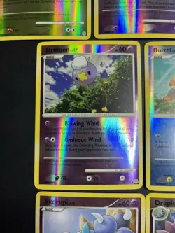 Pokemon TCG Diamond Pearl 7 Card Lot Holo Dustox Buizel Mime Jr Drapion Vintage - Image 5