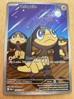 Helioptile IR 143/132 Pokemon TCG Mega Evolution Card - Image 1