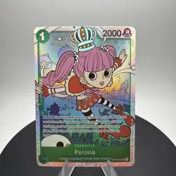 One Piece Card Perona OP12-034 Legacy of the Master SR - Image 1