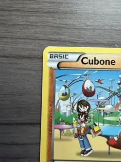 Pokemon TCG Cubone Breakthrough Card 77/162 Regular Common LP - Image 2