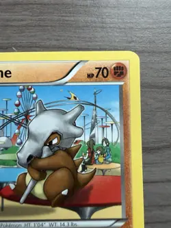 Pokemon TCG Cubone Breakthrough Card 77/162 Regular Common LP - Image 3