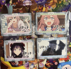 OSICA TCG My Dress Up Darling Marin Juju Shinju Sealed Promo Cards (Set of 4) - Image 1