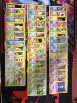 Pokemon TCG Wotc 1st Edition Lot Of 45 Cards - Image 1