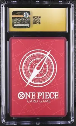 CGC 10 Pristine Monkey D Luffy ST13-003 One Piece Card Black White Alt Art Jpn - Image 2