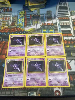 *MP Pokemon TCG Haunter Base Set Unlimited Uncommon Card 29/102 (x6) 💎🔥 - Image 2