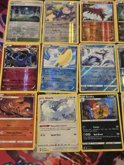 Pokemon Card Lot Bulk Mixed Era Holo Rare Rever Holo Old Eeevee Pikachu Snorlax - Image 2