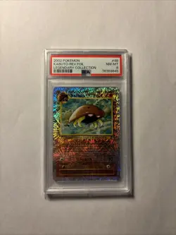 Pokemon TCG Kabuto 48/110 Reverse Holo Legendary Collection Card PSA 8 - Image 1