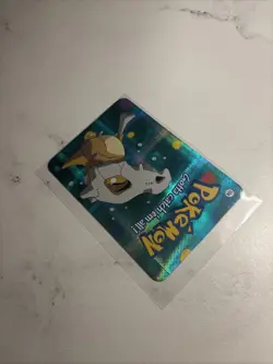 Cubone #104 2000 Pokemon Vending Prism Holo Sticker Card - Image 3