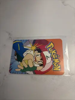 Cubone #104 2000 Pokemon Vending Prism Holo Sticker Card - Image 5