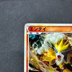 Entei 062/L-P Promo Shiny Present Campaign 2010 Japanese Pokemon Card #93C2 - Image 4
