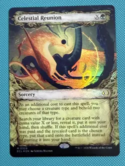 Mtg ECL Lorwyn — Showcase — Celestial Reunion — FOIL — NM - Image 1